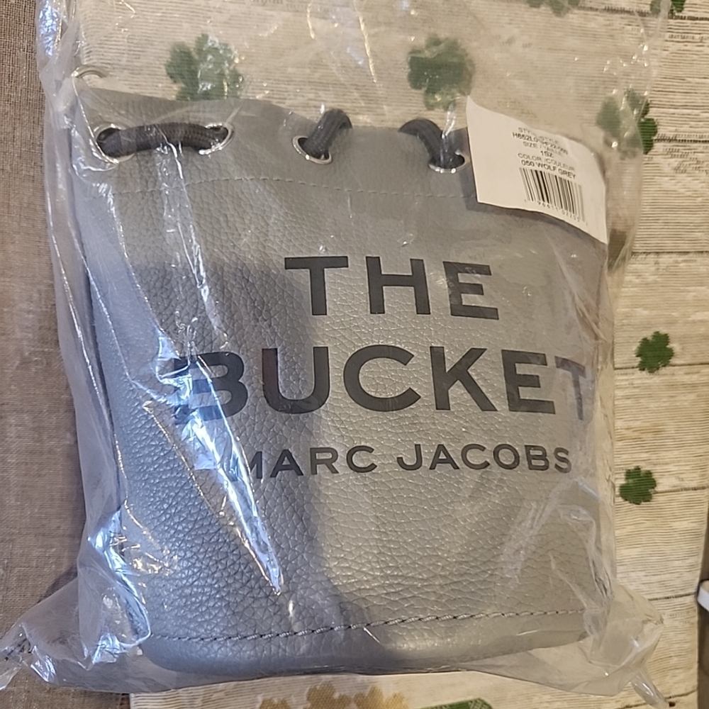 Marc Jacobs Gray Bucket Bag